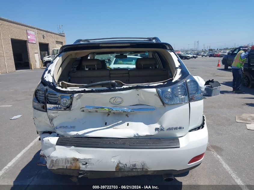 2007 Lexus Rx 400H VIN: JTJHW31U672033682 Lot: 39722703