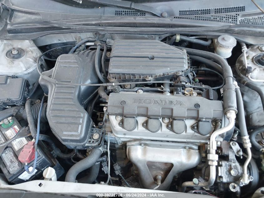 2003 Honda Civic Dx VIN: 1HGEM222X3L083140 Lot: 39722708