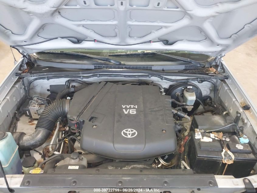 2006 Toyota Tacoma Base V6 VIN: 5TEUU42N86Z218282 Lot: 39722711