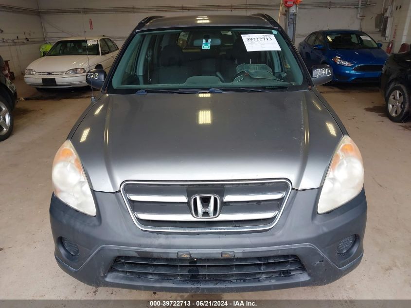 2005 Honda Cr-V Lx VIN: JHLRD78565C061799 Lot: 39722713