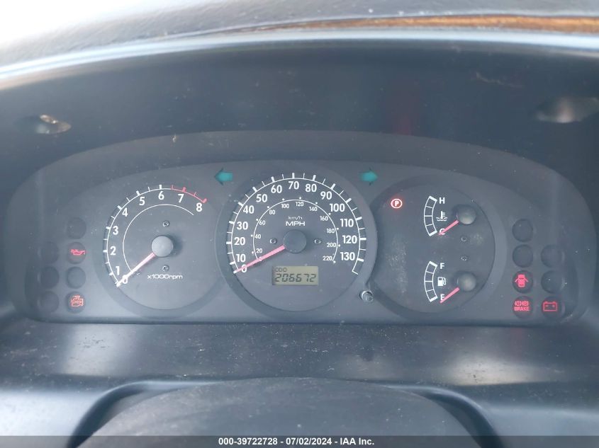 2002 Kia Spectra Ls VIN: KNAFB121625139634 Lot: 39722728