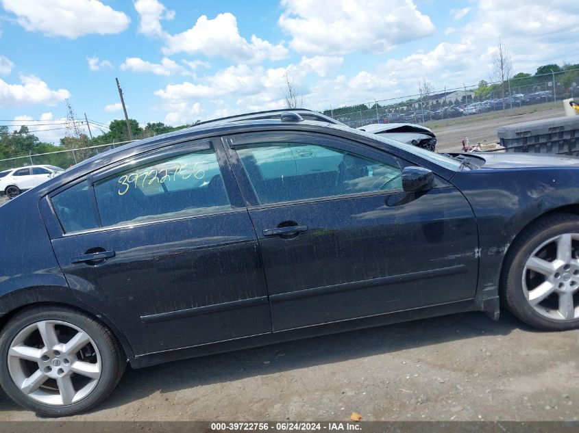 2004 Nissan Maxima 3.5 Se VIN: 1N4BA41E54C855214 Lot: 39722756