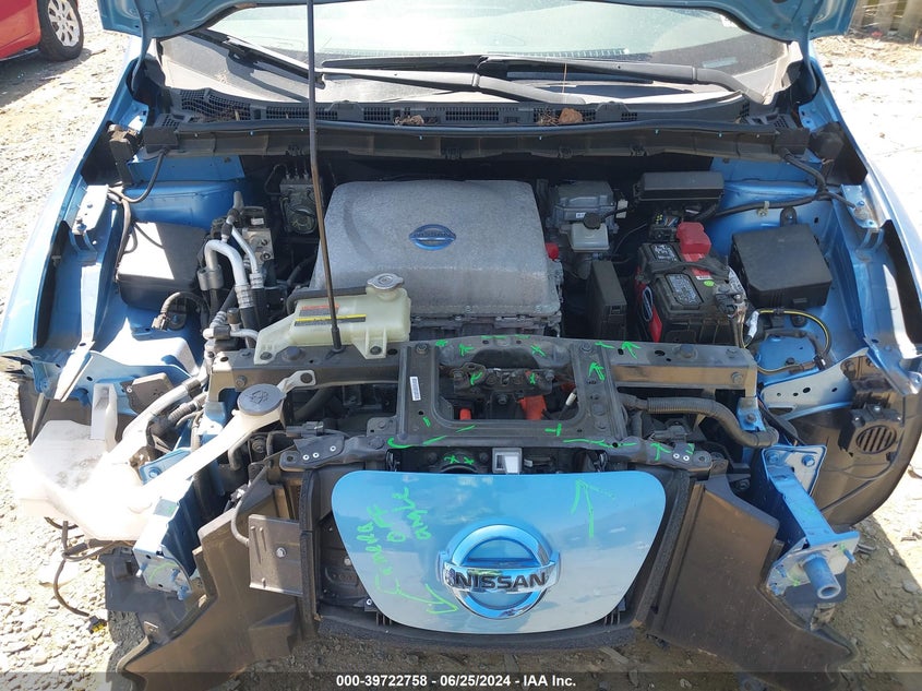 2013 Nissan Leaf Sv VIN: 1N4AZ0CP5DC405851 Lot: 39722758