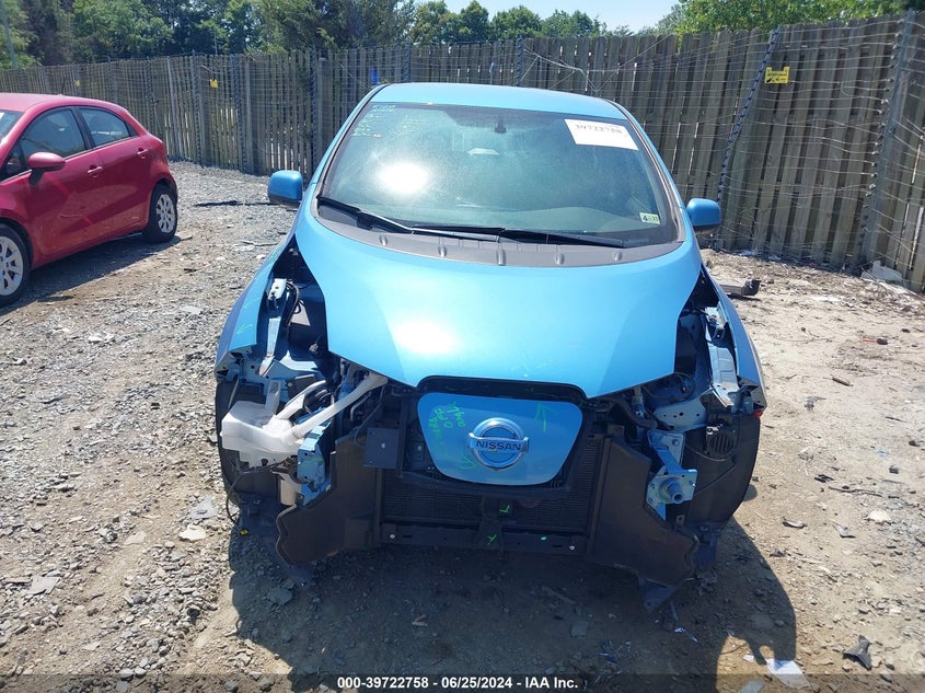 2013 Nissan Leaf Sv VIN: 1N4AZ0CP5DC405851 Lot: 39722758