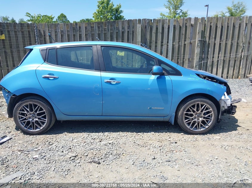 2013 Nissan Leaf Sv VIN: 1N4AZ0CP5DC405851 Lot: 39722758