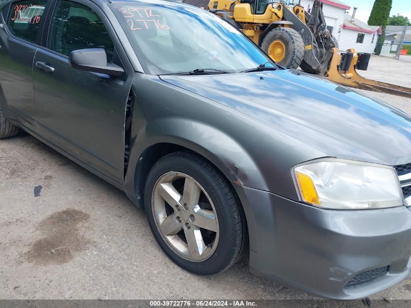 2012 Dodge Avenger Se VIN: 1C3CDZABXCN185532 Lot: 39722776