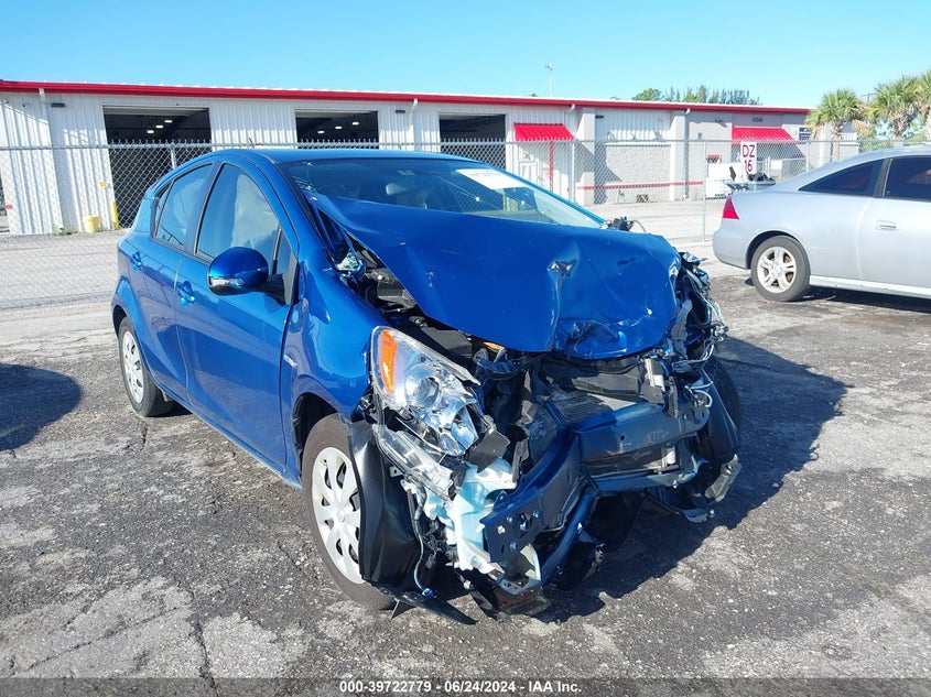 2012 Toyota Prius C Two VIN: JTDKDTB31C1515660 Lot: 39722779