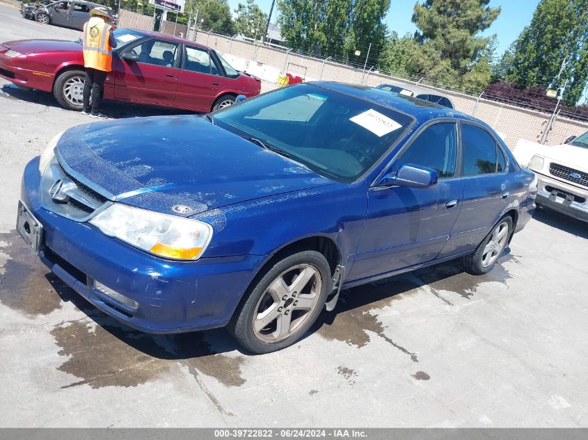 2003 Acura Tl 3.2 Type S VIN: 19UUA569X3A038188 Lot: 39722822