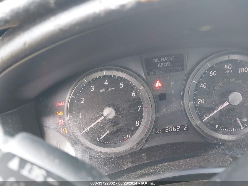 2008 Lexus Es 350 VIN: JTHBJ46GX82169815 Lot: 39722832