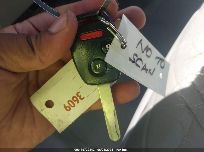 2008 Honda Cr-V Ex-L VIN: JHLRE38708C058358 Lot: 39722842