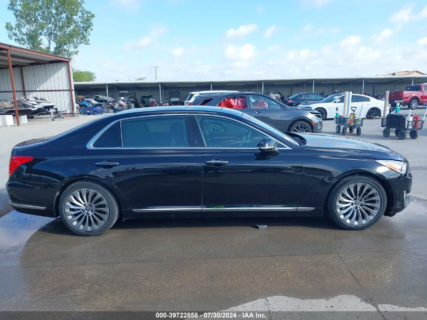 2017 Genesis G90 VIN: KMHG34JA0HU024805 Lot: 39722858