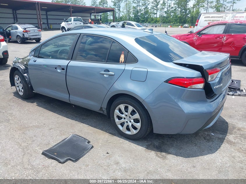 VIN 5YFEPRAE9LP080442 2020 TOYOTA COROLLA LE