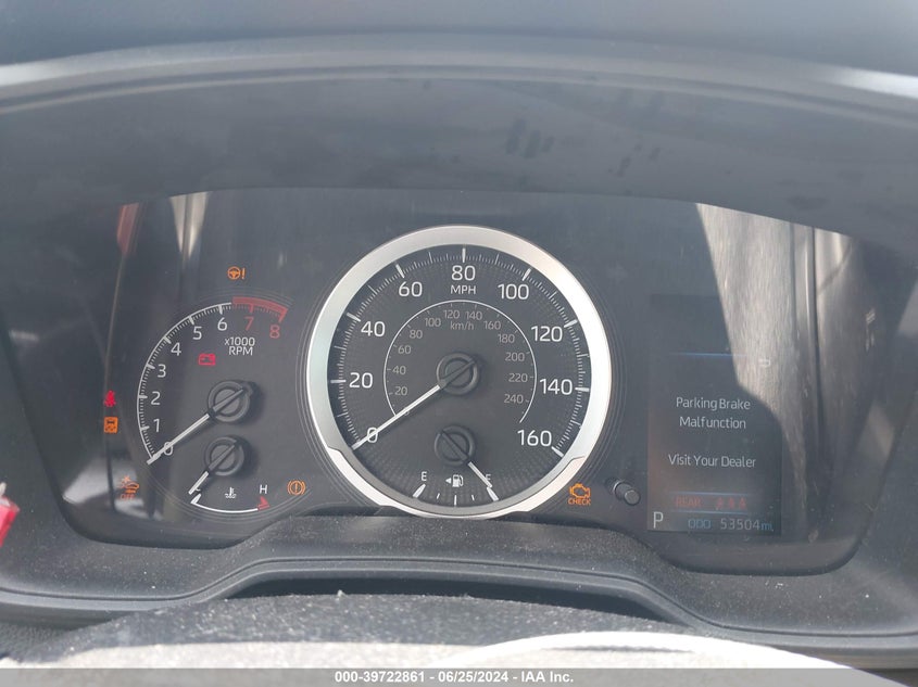 VIN 5YFEPRAE9LP080442 2020 TOYOTA COROLLA LE