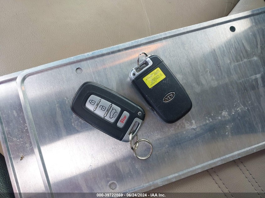 2011 Kia Sorento Ex V6 VIN: 5XYKU4A27BG024846 Lot: 39722869