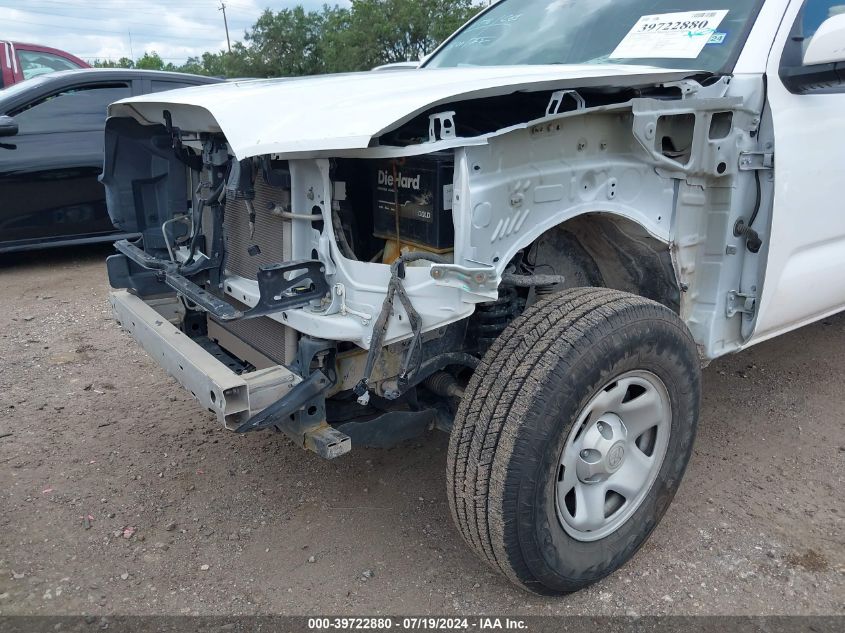 2020 Toyota Tacoma Sr VIN: 5TFRX5GN0LX180576 Lot: 39722880