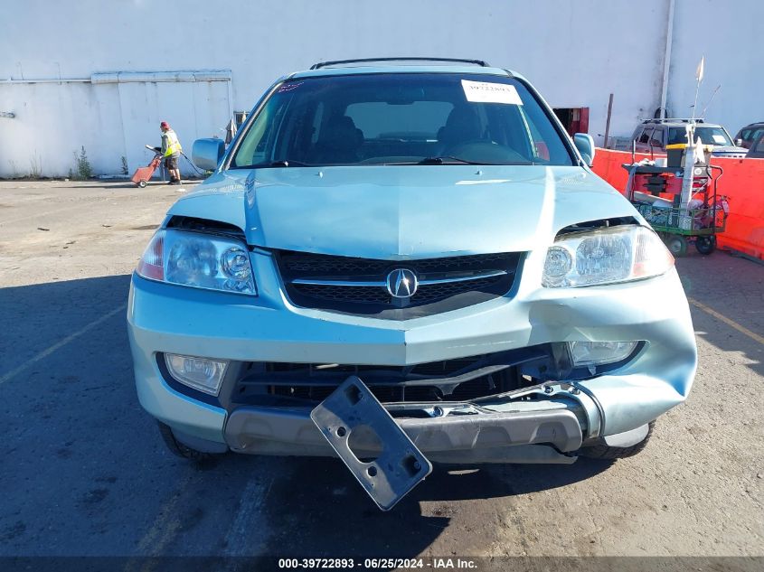 2003 Acura Mdx Touring VIN: 2HNYD18683H549221 Lot: 39722893