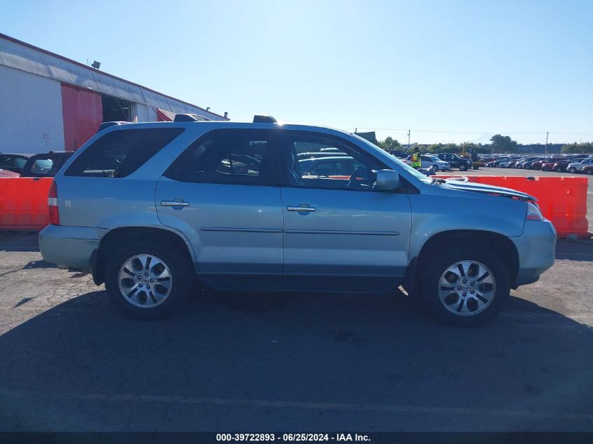 2003 Acura Mdx Touring VIN: 2HNYD18683H549221 Lot: 39722893