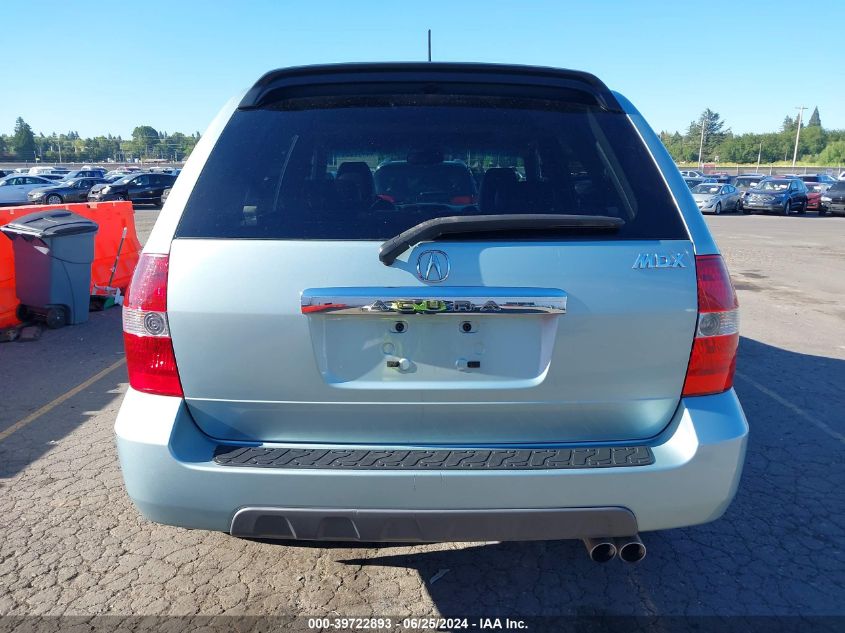 2003 Acura Mdx Touring VIN: 2HNYD18683H549221 Lot: 39722893