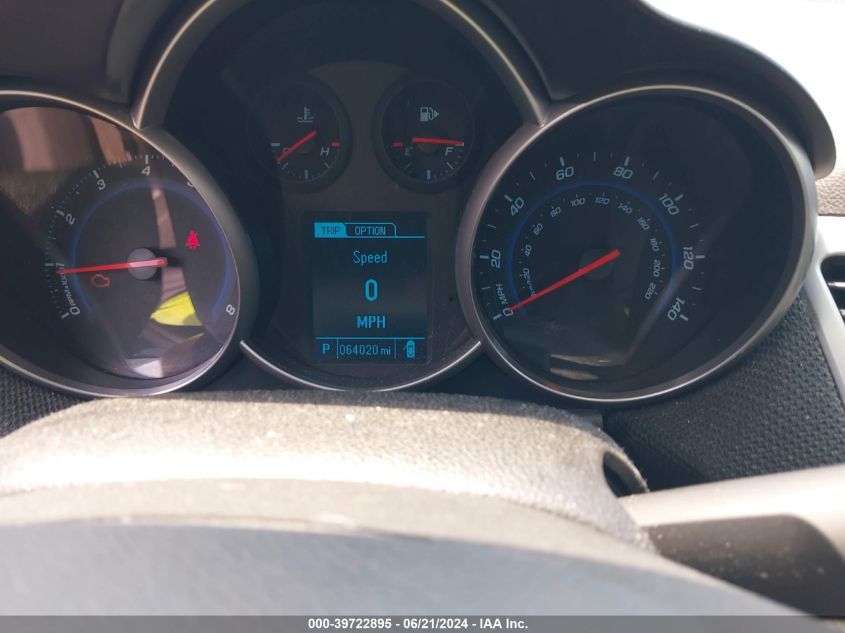 2014 Chevrolet Cruze 1Lt Auto VIN: 1G1PC5SB4E7294995 Lot: 39722895