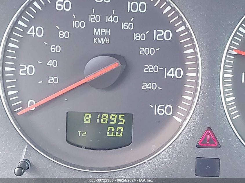 2006 Volvo S60 2.5T VIN: YV1RS592862501986 Lot: 39722905