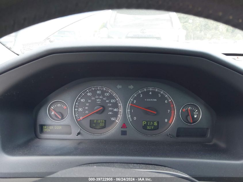 2006 Volvo S60 2.5T VIN: YV1RS592862501986 Lot: 39722905