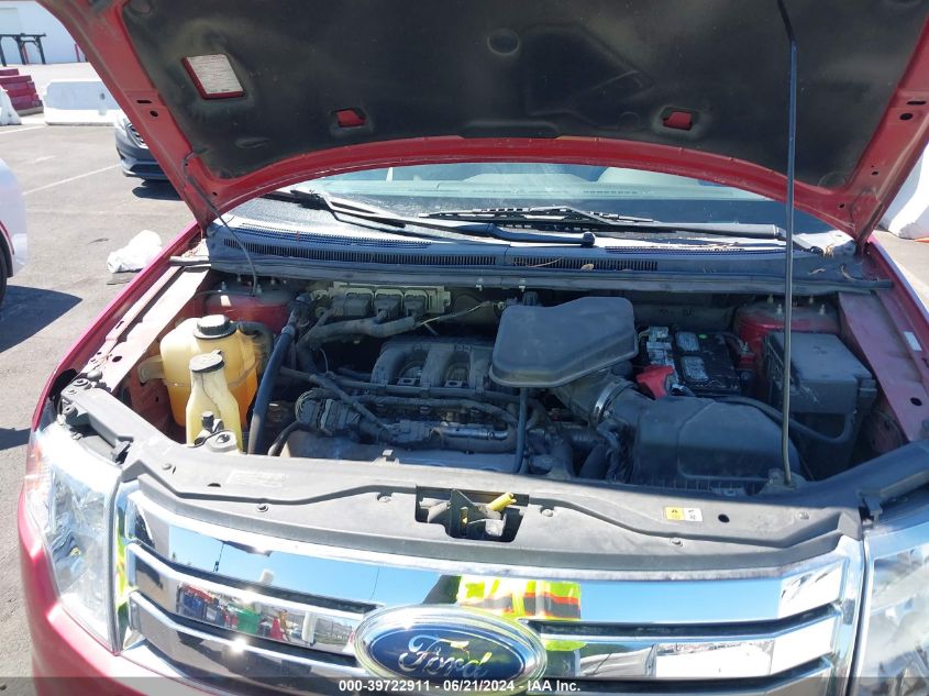 2008 Ford Edge Sel VIN: 2FMDK38C28BB10422 Lot: 39722911