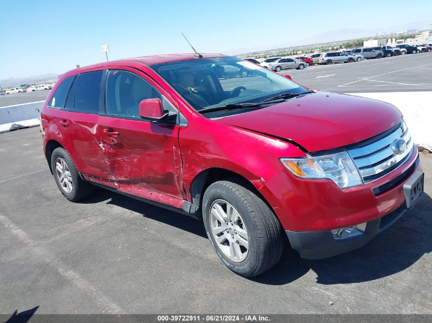 2008 Ford Edge Sel VIN: 2FMDK38C28BB10422 Lot: 39722911