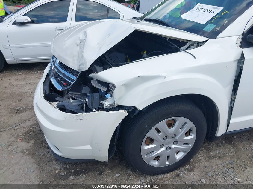 2015 Dodge Journey Se VIN: 3C4PDCAB6FT531686 Lot: 39722916