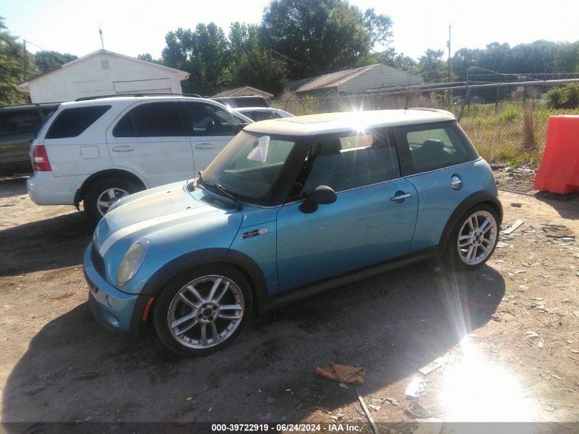 2004 Mini Cooper S VIN: WMWRE33474TD84680 Lot: 39722919