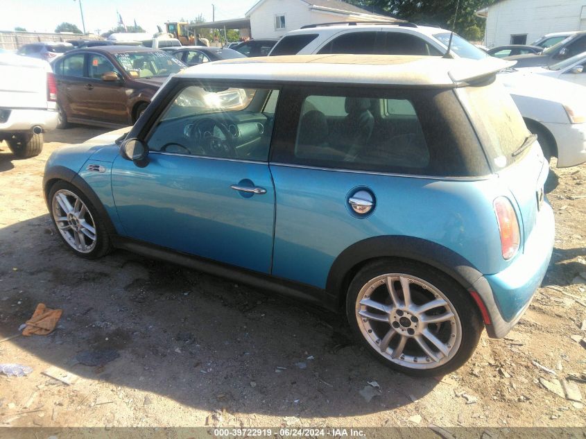 2004 Mini Cooper S VIN: WMWRE33474TD84680 Lot: 39722919