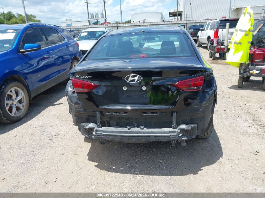 2021 Hyundai Accent Se VIN: 3KPC24A63ME141224 Lot: 39722949