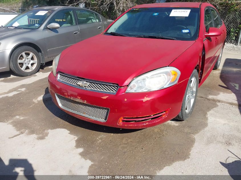 2012 Chevrolet Impala Lt VIN: 2G1WG5E3XC1183785 Lot: 39722961