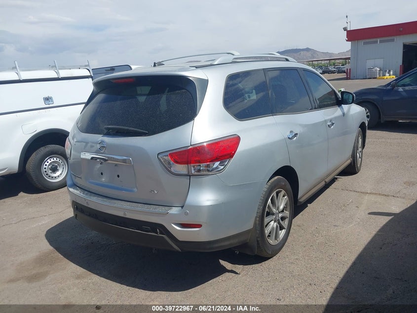 2014 Nissan Pathfinder Sv VIN: 5N1AR2MN0EC725630 Lot: 39722967