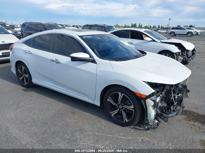 VIN JHMFC1F96JX011122 2018 HONDA CIVIC TOURING