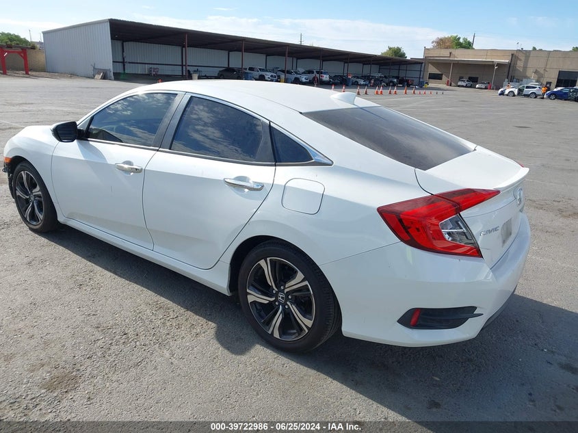 VIN JHMFC1F96JX011122 2018 HONDA CIVIC TOURING