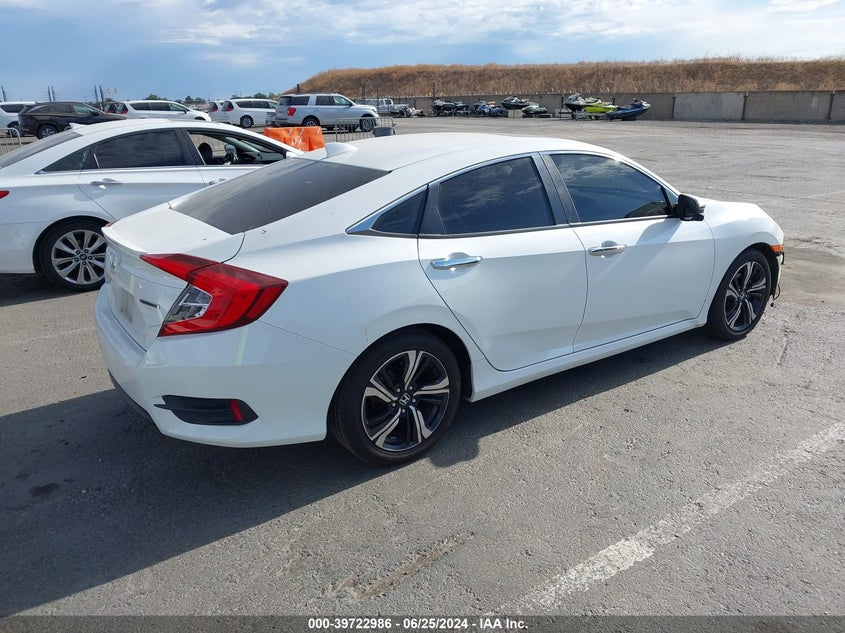 VIN JHMFC1F96JX011122 2018 HONDA CIVIC TOURING