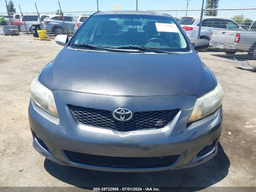 2009 Toyota Corolla S VIN: 2T1BU40E19C150315 Lot: 39722995