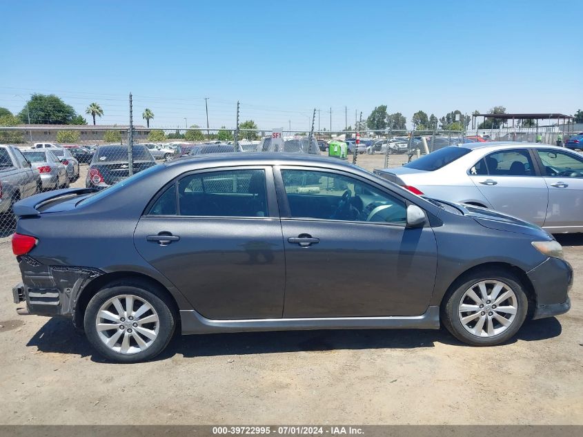 2009 Toyota Corolla S VIN: 2T1BU40E19C150315 Lot: 39722995