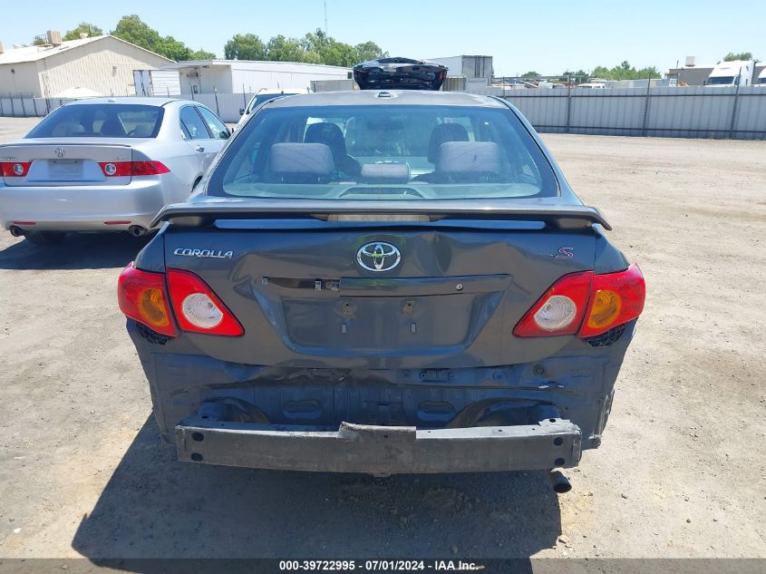 2009 Toyota Corolla S VIN: 2T1BU40E19C150315 Lot: 39722995