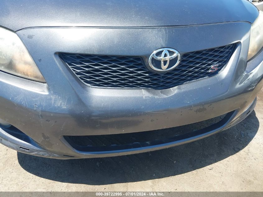 2009 Toyota Corolla S VIN: 2T1BU40E19C150315 Lot: 39722995