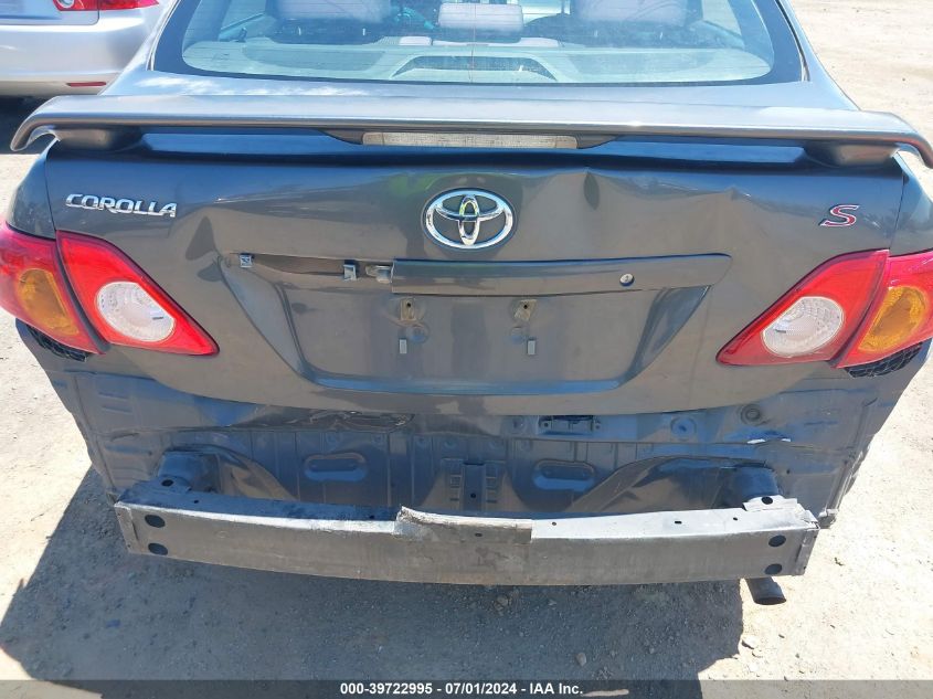 2009 Toyota Corolla S VIN: 2T1BU40E19C150315 Lot: 39722995