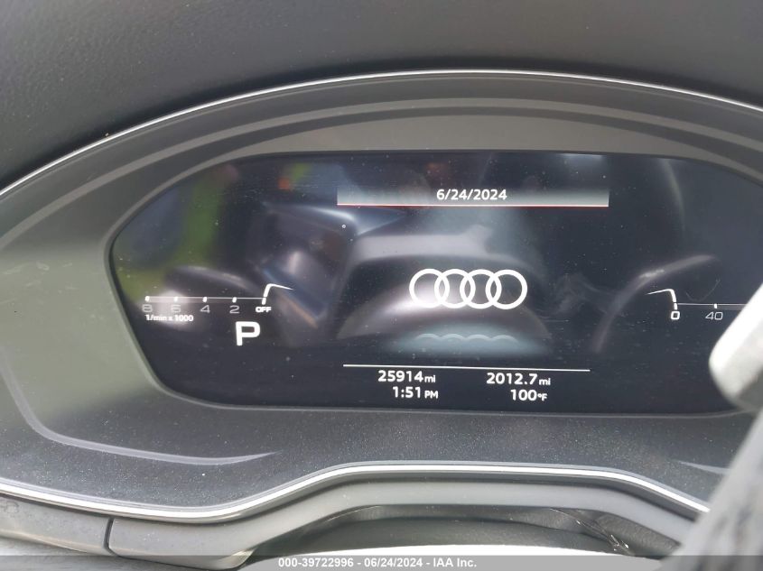 2023 Audi A4 Premium Plus 45 Tfsi S Line Quattro S Tronic VIN: WAUEAAF48PN014175 Lot: 39722996