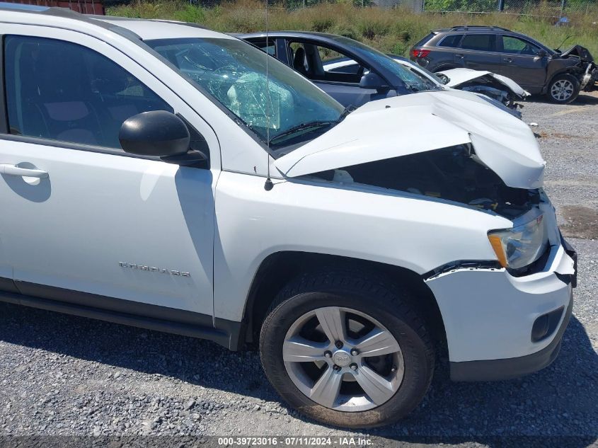 2012 Jeep Compass Latitude VIN: 1C4NJDEB5CD578614 Lot: 39723016