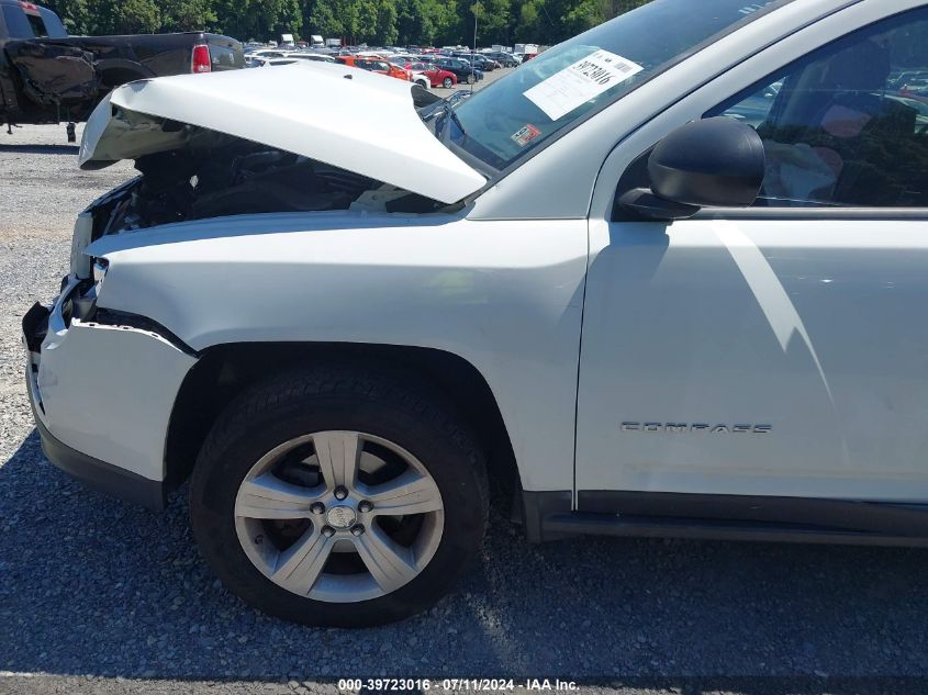 2012 Jeep Compass Latitude VIN: 1C4NJDEB5CD578614 Lot: 39723016