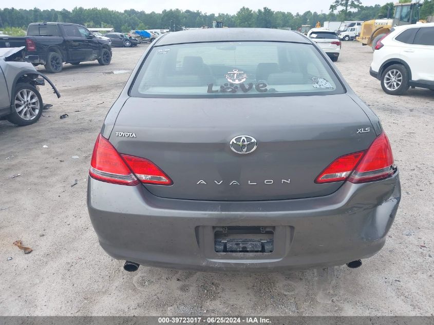 2007 Toyota Avalon Xls VIN: 4T1BK36B07U216152 Lot: 39723017