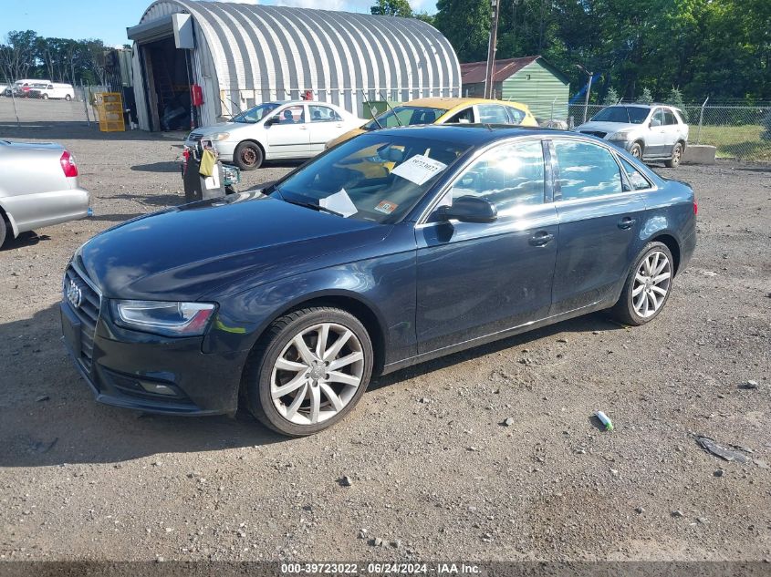 WAUFFAFL1DN012938 | 2013 AUDI A4