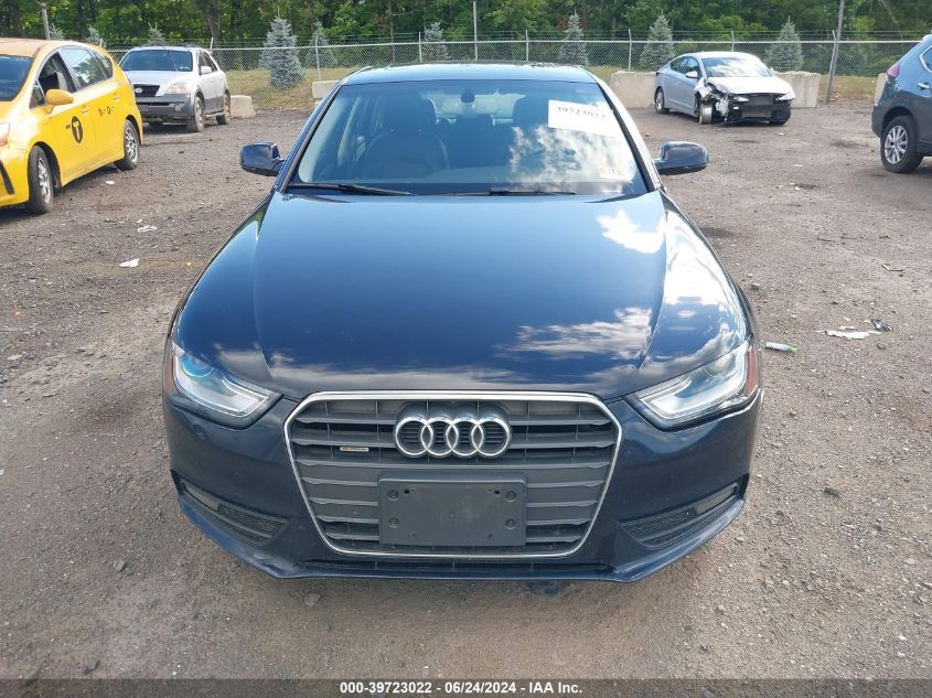 2013 Audi A4 2.0T Premium VIN: WAUFFAFL1DN012938 Lot: 39723022
