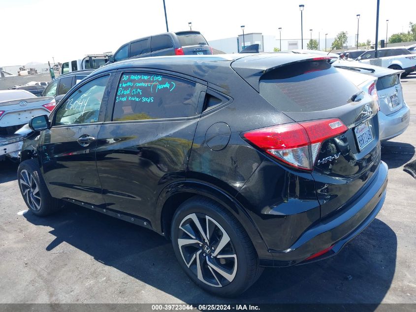 2019 Honda Hr-V Sport VIN: 3CZRU5H18KG703070 Lot: 39723044