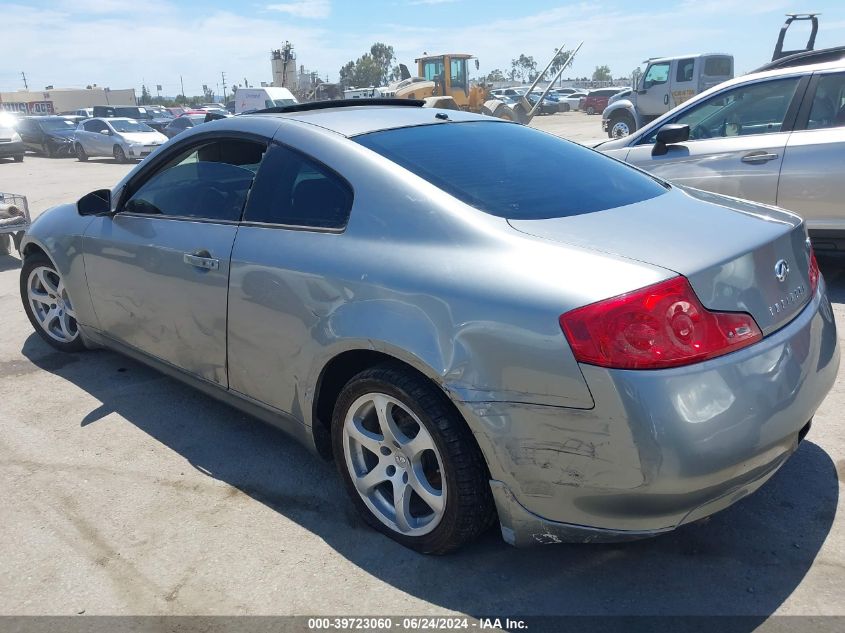 2007 Infiniti G35 VIN: JNKCV54E87M902706 Lot: 39723060