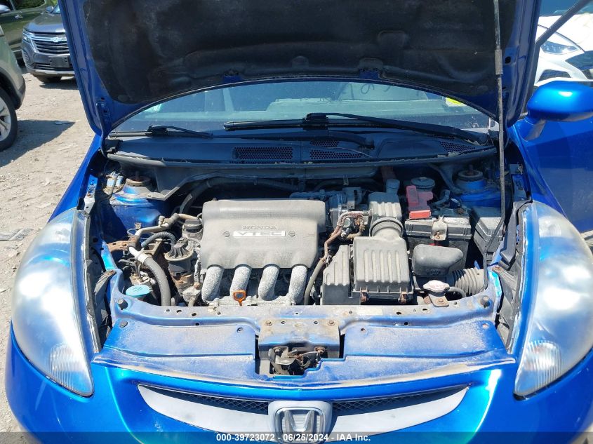 2008 Honda Fit Sport VIN: JHMGD37658S033699 Lot: 39723072